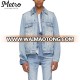 wholesale mens fading cotton denim jackets